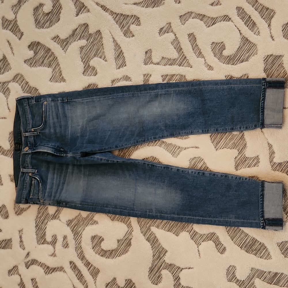 Citizens of Humanity size 27 Cuffed Light Wash Jeans